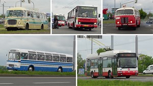 Trolejbusovo-autobusový den PID v Letňanech | Dopravní mix | Stream