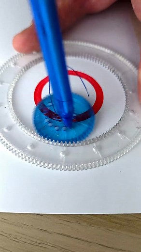 🎨✨ Dive into the world of spirograph art with this satisfying tutorial! #Art #Satisfying | Spirograph Studio