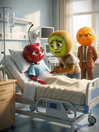 PART 2 - He Talkes Place... #fruitstory #sadstory #animation #trending | animated