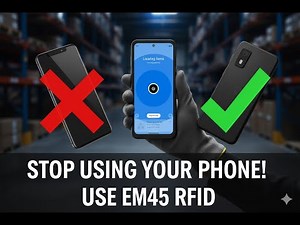 Zebra EM 45 RFID REVIEW : The Mobile Computer That Replaced Inventory Scanner | POSMEA | ZEBRA TECH