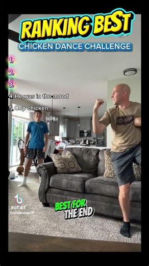 Funniest chicken dance Challenge 🤣🐔 #funnyshorts