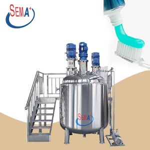 [Hot Item] Factory Direct Lotion Mixer Cosmetic Cream Homogenizer Hair Gel Mixer Body Cream Making Machine