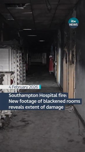 The extent of the damage caused by a large fire at Southampton General Hospital has been revealed. Cameras have been allowed inside the fire-ravaged wards for the first time since the blaze broke out on Sunday (1 February) in the endoscopy unit. Speaking to the media after leading them around the damaged site, University Hospital Southampton Chief Executive, David French said: “I’d seen pictures, but being in there is something different.” He said patients would have become overwhelmed with smok