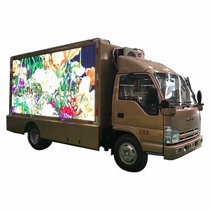 [Hot Item] Isuzu Good Quality Mini P4 P5 P6 Full Color Mobile LED Advertising Truck Price for Sale