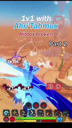 1v1 Showdown with Ahri'tahmuk in Creature of Sonaria