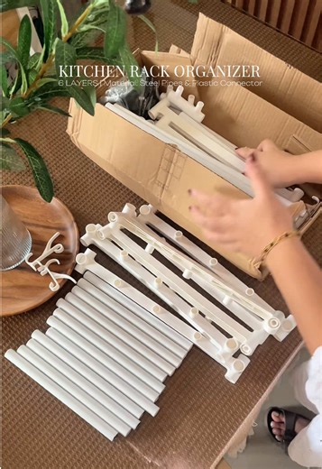 Maximize Your Kitchen Space with Racks and Shelves