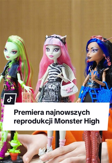 Reprodukcje Monster High: Venus, Rochelle, Robecca na Allegro