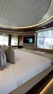 Climb aboard this $26,500,000 superyacht: a 154' Heesen custom-built in 2012 for Frans Heesen, the founder of Heesen Yachts.⁠ ⁠ Spend your time together at meals on her vast bridge deck aft, relax on the sundeck in the spacious lounge areas or jacuzzi, then enjoy a movie in her impressive full-beam cinema after a full day of playing on your favorite water toys. Designed as a family yacht, she accommodates up to twelve guests in six staterooms.⁠ ⁠ Specs:⁠ ► Cruising Speed: 12 kn⁠ ► Maximum Speed: