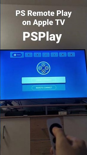 PS Remote Play on Apple TV via PSPlay