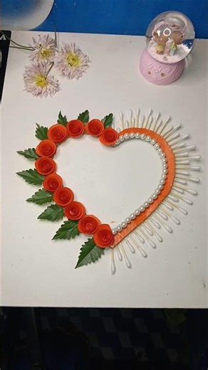 Paper craft flower wall hanging new design || republic day special craft ideas🇮🇳 #shortfeed #shorts