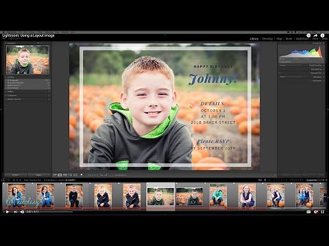 Lightroom: Using a Layout Image