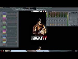 Rocky IV - Training Montage Cover (Mastertronic)