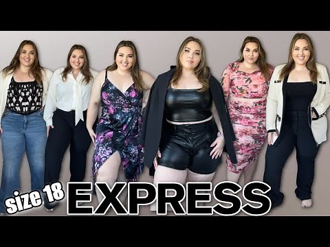*Must Have* Plus Size Work Wear from Express | Try On Haul | Sarah Rae Vargas