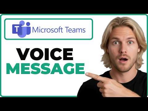 How To Send A Voice Message In Microsoft Teams App (Quick Guide)