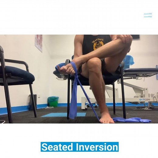 Seated Ankle Inversion