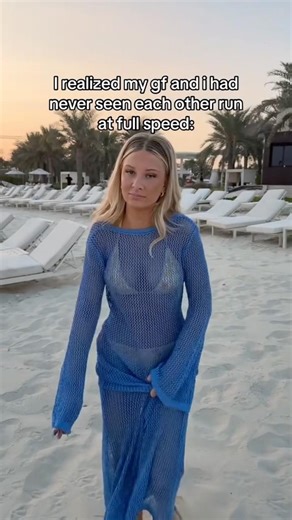 First time seeing my girlfriend running at full speed.. #couple #viral