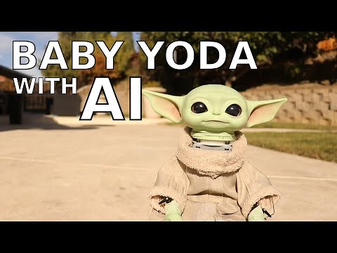Real Life Baby Yoda with AI
