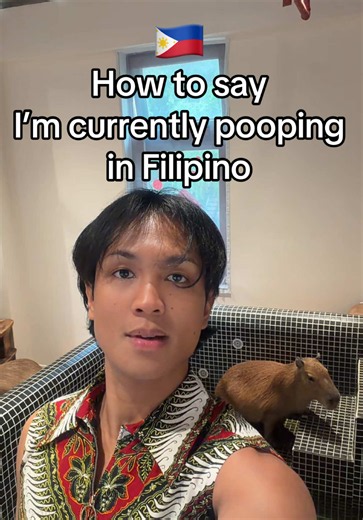 Learn Filipino: How to Say “I’m Currently Pooping”