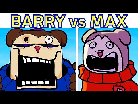 FNF DACHTYLA STRAVROMENA (Crossingfingers V5 Retake) ALL ENDINGS (OFFICIAL) / MaxDesignPro vs Barry