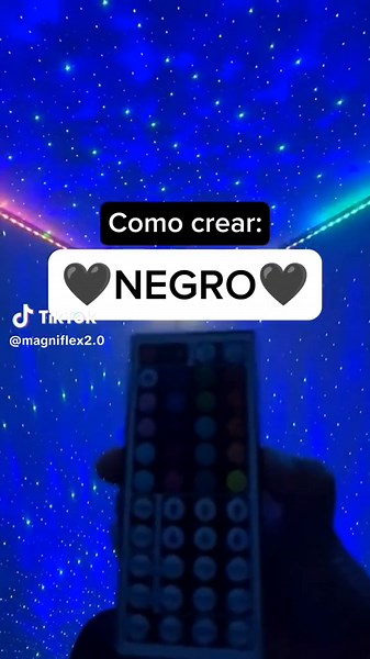 Cómo hacer luz negra con luces LED para decorar tu habitación