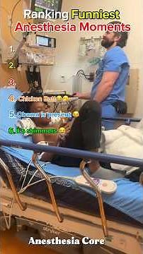 🏆 Ranking The Funniest Anesthesia Moments Ever Caught on Camera 😂💉
