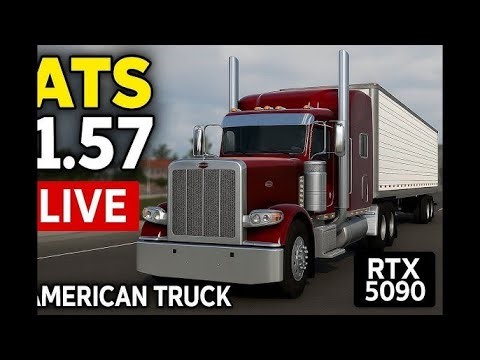 American Truck Simulator | Ultra Realism Overhaul | RTX 5090 Next-Gen Graphics (4K Multi-Stream)