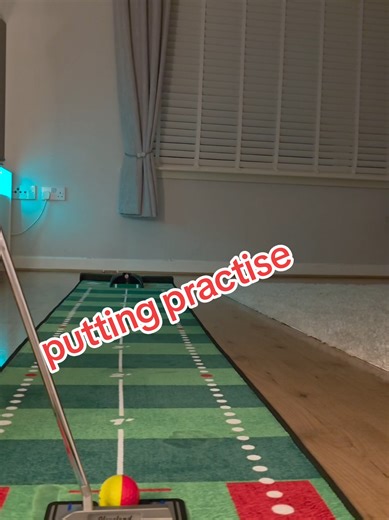 Putting practise at home 🏡 ⛳️ #putting #golf #fyp