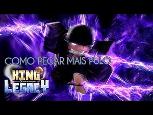COMO PEGAR MAIS PULO/JUMP NO KING PIECE | KING LEGACY | ROBLOX