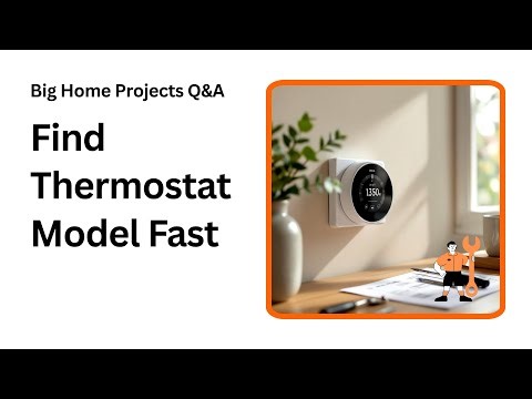 How to Find Your Thermostat Model Number Fast