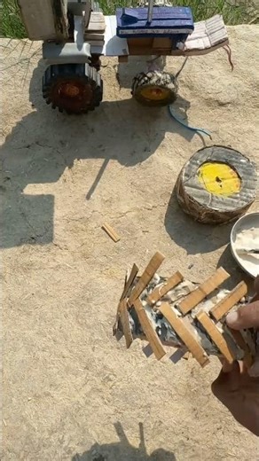 How to make a pvc pipe tractor #shorts #shortvideo #short #shortsfeed #handmade