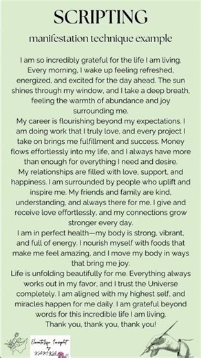 SCRIPTING Technique of Manifestation | How to Script & Manifest your desires✨#shorts#manifestation