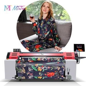 [Hot Item] Cotton, Flax, Silk, Polyester dye sublimation printers Belt Textile Printer