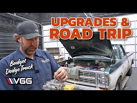 Mouse to Macho! HUGE Classic Dodge Truck UPGRADES! - Will It Survive A Road Trip Now?
