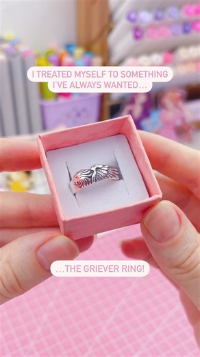 trying not to cry, I’m just too happy! 💖 if you’re a final fantasy fan, you absolutely have to check out @ledragonargente ✨ . . . #finalfantasyviii #squall #rinoa #squallleonhart #griever #ring #handcrafted #sarafabrizi #squallring | Sara Fabrizi