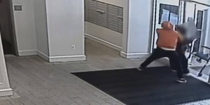 22K views · 410 reactions | Disturbing video shows a robbery suspect...