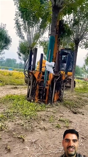 tree planting machine| #tree #plants #machine #automobile #shorts #farming #agriculture #technology