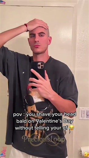 “He Cut His Hair… She Almost Dumped Him 😭💔😂” #love #shorts