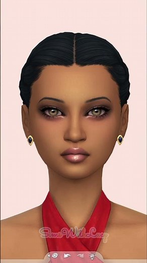 my sim without skin detail The Sims 4 #sims4 #shorts