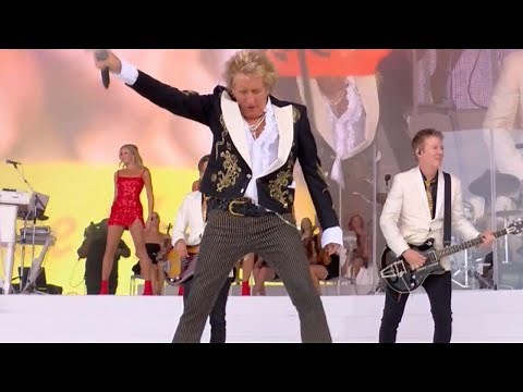 Rod Stewart Rocks Glastonbury 2025 at 80! ❤️ Iconic Performance by Sir Roderick🔥👌