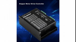 Stepper Motor Driver, CNC Digital Stepper Motor Driver MA860H 200KHz Microstep Controller Module 18-80V AC / 24-110V DC 7.2A for 2 Phase 86 Motor, 5.9 x 4.3 x 1.9inch