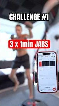 Challenge #1 — 3 Rounds Continuous Jabs 🥊