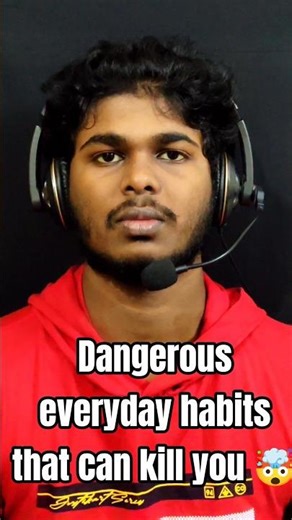 Dangerous everyday habits that can kill you ⁉️🤯 #tamilshorts #tamilfacts #amazingfacts