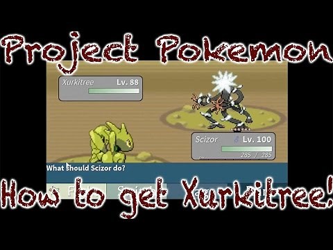 Roblox Project Pokemon - how to get Xurkitree!