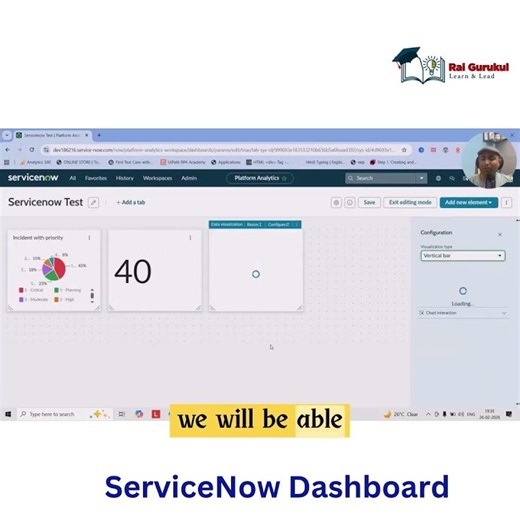 Create Single Score in ServiceNow | ITSM Dashboard Tutorial