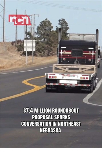 A $7 million roundabout proposed at the Highway 12 and 81 intersection is sparking mixed reactions in northeast Nebraska.