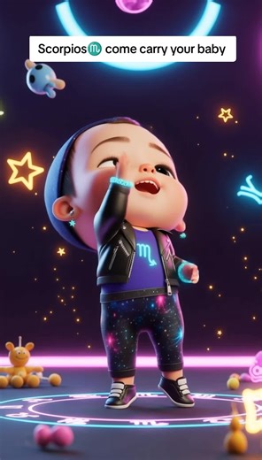 Scorpios♏ come carry your baby 🤣#scorpios #scorpioseason #astrology #animation #creatorsearchinsight