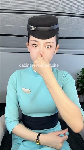 厦门航空的空姐厦航空乘教您如何缓解乘坐飞机航班时耳朵痛 #空姐 #空乘 #flightattendant #cabincrew #客室乗務員 #空服員 #승무원 #乘务员 #旅行 #厦门航空
