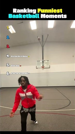 Ranking The Funniest Basketball Moments! #funny #basketball #shorts