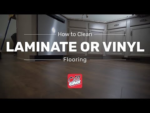 How to Clean Laminate or Vinyl Floors - Oil Eater