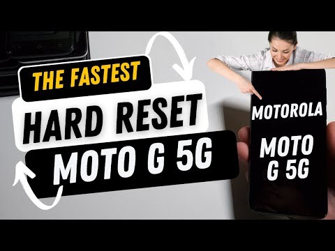 Motorola Moto G 5G Hard Reset Factory Reset. The Quickest Reset Evar! 👍💥💯⚡️